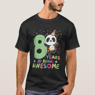 Panda 8. für acht Pandas T-Shirt