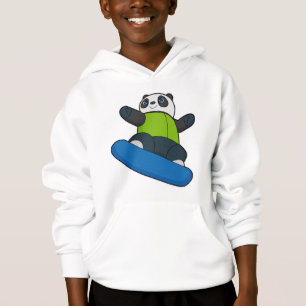 Panda a Snowboarder