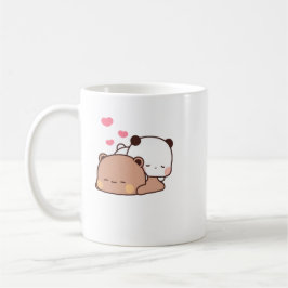 Panda and Brownie Bear Couple Kaffeetasse