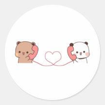 Panda and Brownie Bear Couple