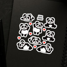 Panda Animal 8 Pack Collection