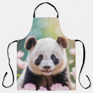Panda Animal Fun Miniaturgröße Fantastische Surrea Schürze