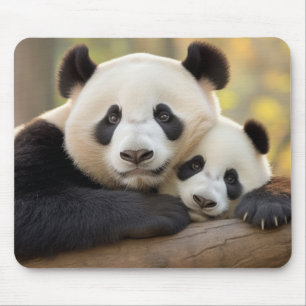 Panda Animal Wild Beauty Freedom Natur Mousepad