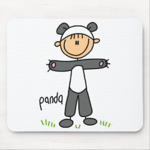 Panda Anziehen T-Shirts und Geschenke Mousepad