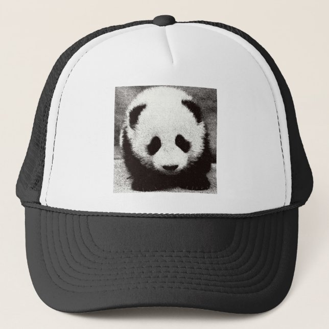 Panda Artwork Truckerkappe (Vorderseite)