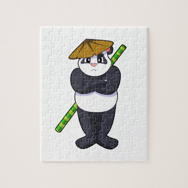 Panda at Stick fight Martial arts.PNG (Vertikal)