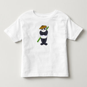 Panda at Stick fight Martial arts.PNG Kleinkind T-shirt