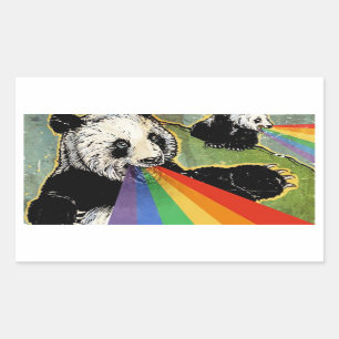 Panda Aufkleber