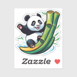 Panda-Aufkleber Aufkleber
