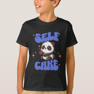 Panda-Aufkleber zur Selbstversorgung in der amerik T-Shirt