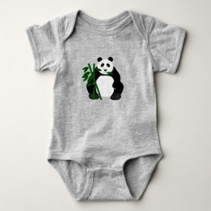 Panda Baby Bodysuit Strampler