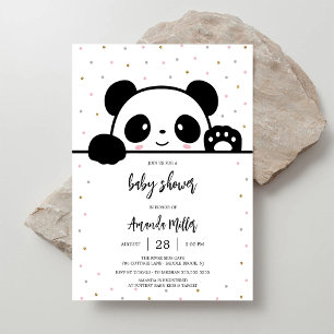 Panda-Baby-Party-Einladung Einladung