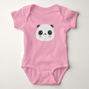 Panda Baby Strampler