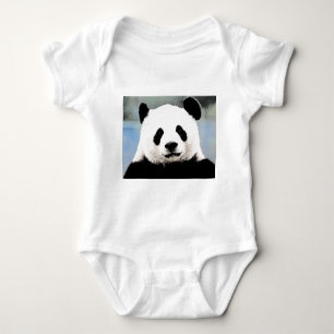 Panda Baby Strampler