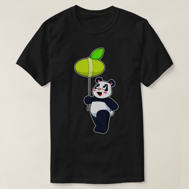 Panda Balloon T-Shirt (Design vorne)