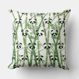 Panda Bamboo Kissen