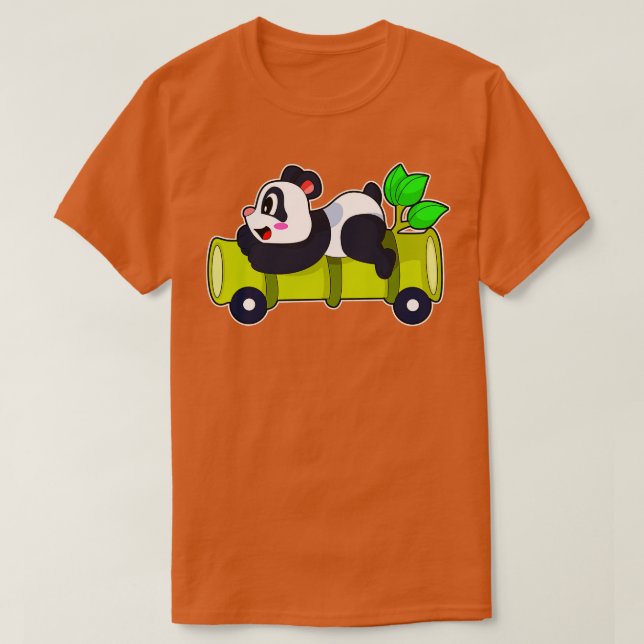 Panda Bamboo T-Shirt (Design vorne)