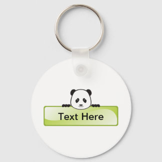 Panda Banner Schlüsselanhänger