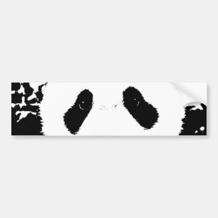 Panda Bär Autoaufkleber