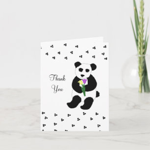 Panda Bär Danke