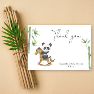 Panda-Bär Danke Baby Shower