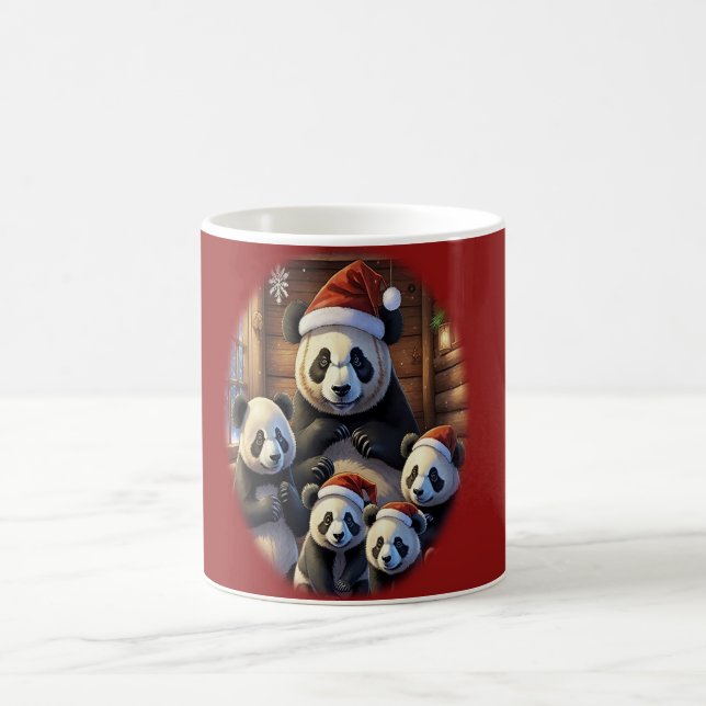 Panda-Bär-Kaffeetassen Kaffeetasse (Mittel)