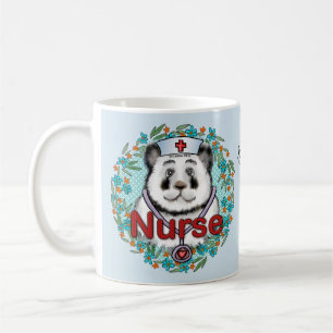 Panda-Bär-Krankenschwester Kaffeetasse