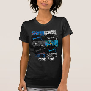 Panda-Bär Mehrbild Moderne Kunst Gestaltung T-Shirt