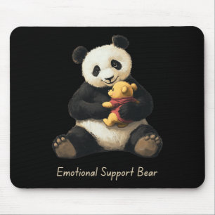 Panda-Bär mit einem Niedlichen Bär für emotionale Mousepad