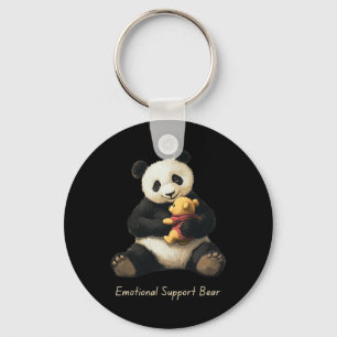 Panda-Bär mit einem Niedlichen Bär für emotionale Schlüsselanhänger