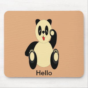 Panda-Bär Mousepad