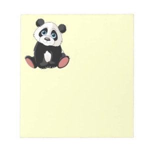 Panda-Bär Notizblock