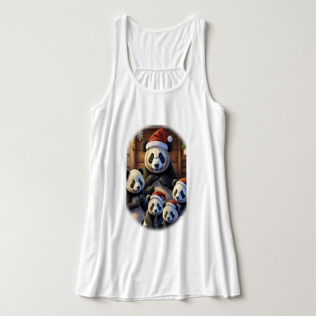 Panda-Bär T-Shirts (Design Vorderseite)