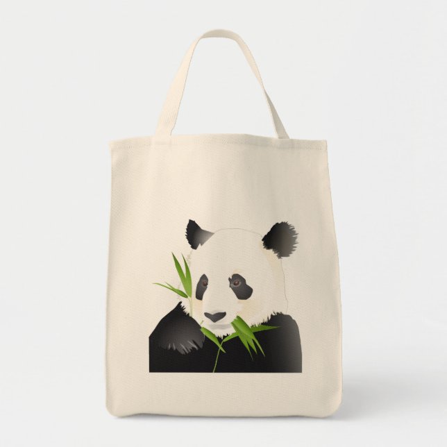 Panda-Bär Tragetasche (Vorne)