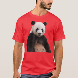 Panda Bären Liebhaber Rose Wildtiere Mädchen Novel T-Shirt