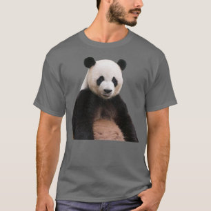Panda Bären Liebhaber Rose Wildtiere Mädchen Novel T-Shirt