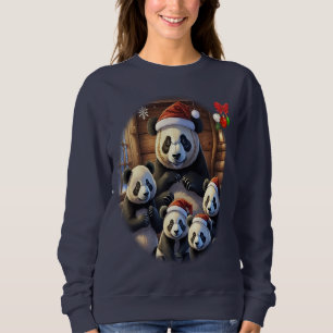Panda Bären Sweatshirt