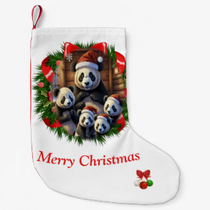 Panda Bären Weihnachts-Strumpf Kleiner Weihnachtsstrumpf