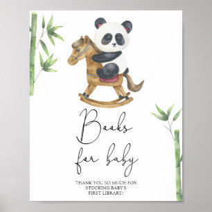 Panda Bärenbücher für Kinder Poster