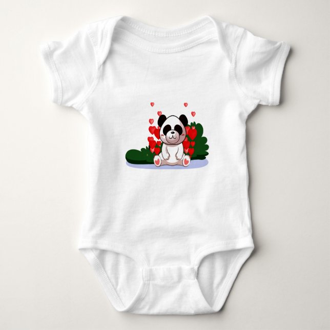Panda-Bärengabe T-Shirt (Vorderseite)