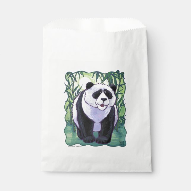 Panda Bärengeschenke und Zubehör Geschenktütchen (Vorderseite)