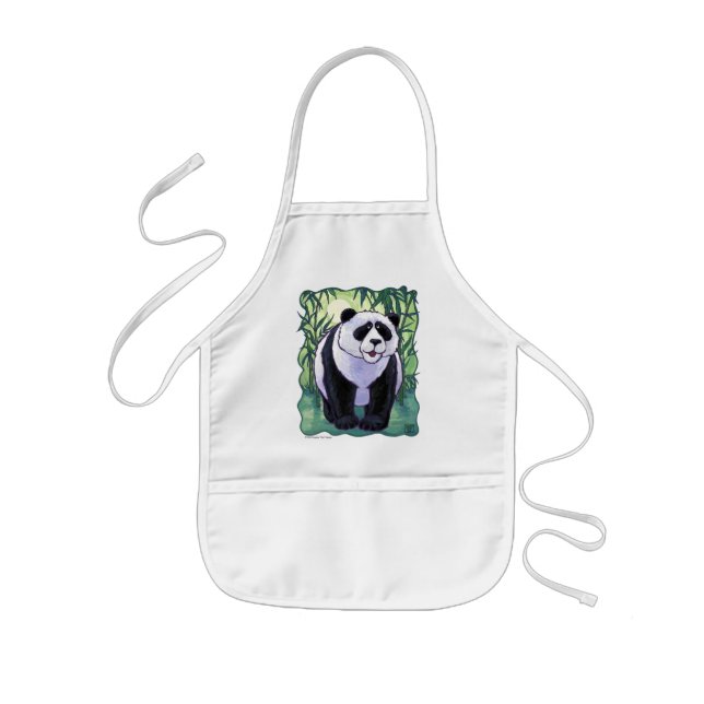 Panda Bärengeschenke und Zubehör Kinderschürze (Vorne)