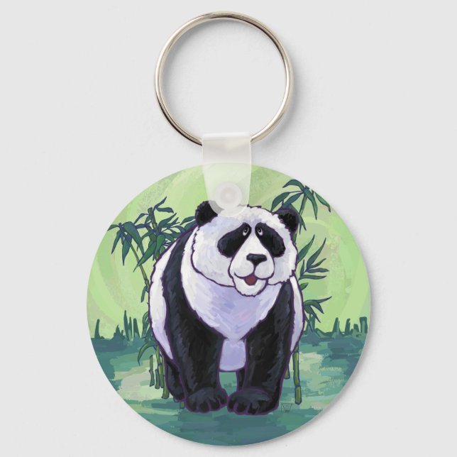 Panda Bärengeschenke und Zubehör Schlüsselanhänger (Vorderseite)