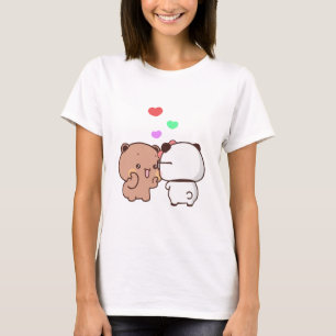 Panda Bärenpaar, Niedliche Bubu und Dudu-Schläger  T-Shirt