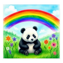 Panda Bärenposter