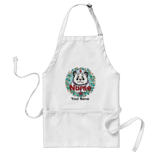 Panda Bärenschwester Schürze (Vorne)