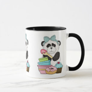 Panda-Bärn-Bonbon-Leckereien Tasse