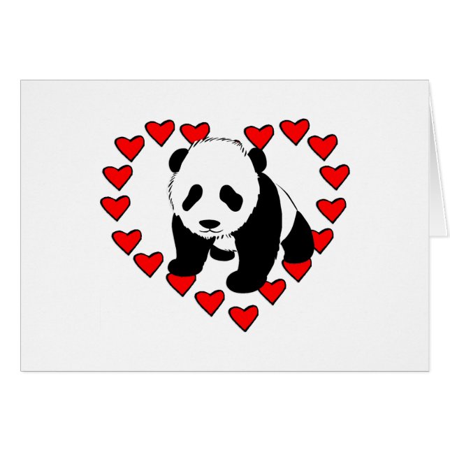Panda-Bärn-Liebe (Vorderseite (Horizontal))