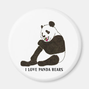PANDA-BÄRN-MAGNET MAGNET