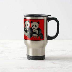 Panda-Bärn-Reise-Tasse Reisebecher